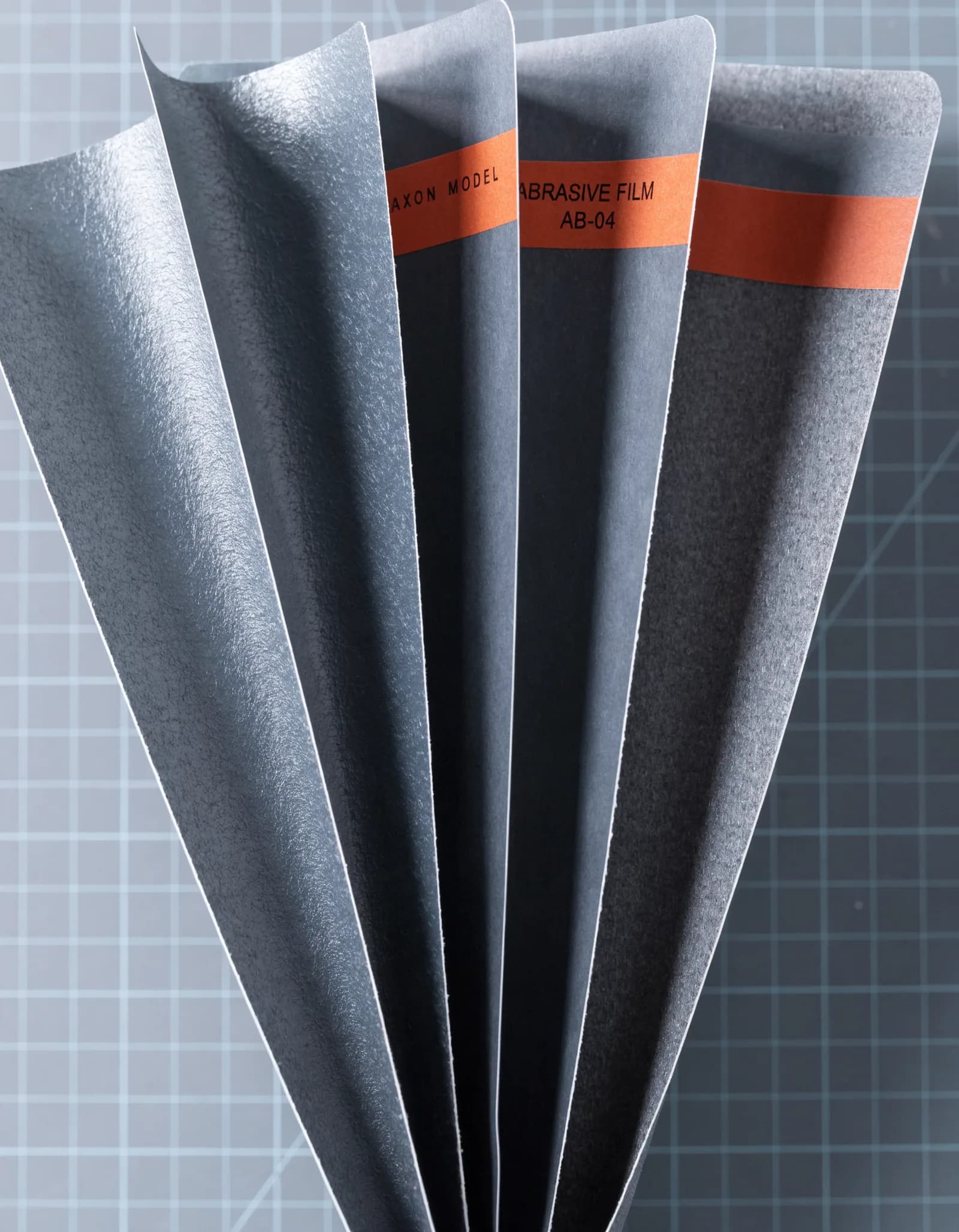 Abrasive Film, Graded Set — Six sheets, 600 to 3000, polyester backed