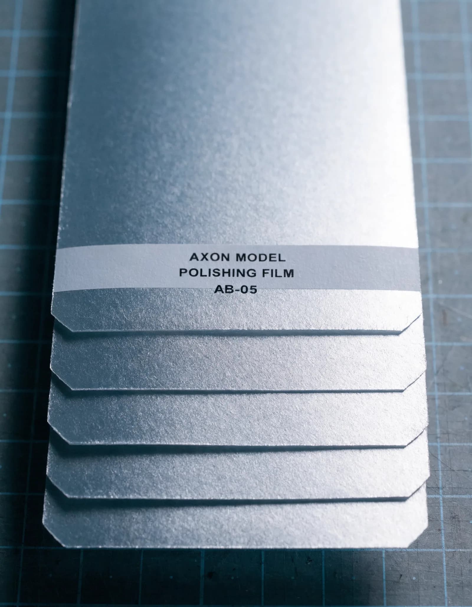 Polishing Film Set — Four sheets, 4000 to 12000, for clear parts