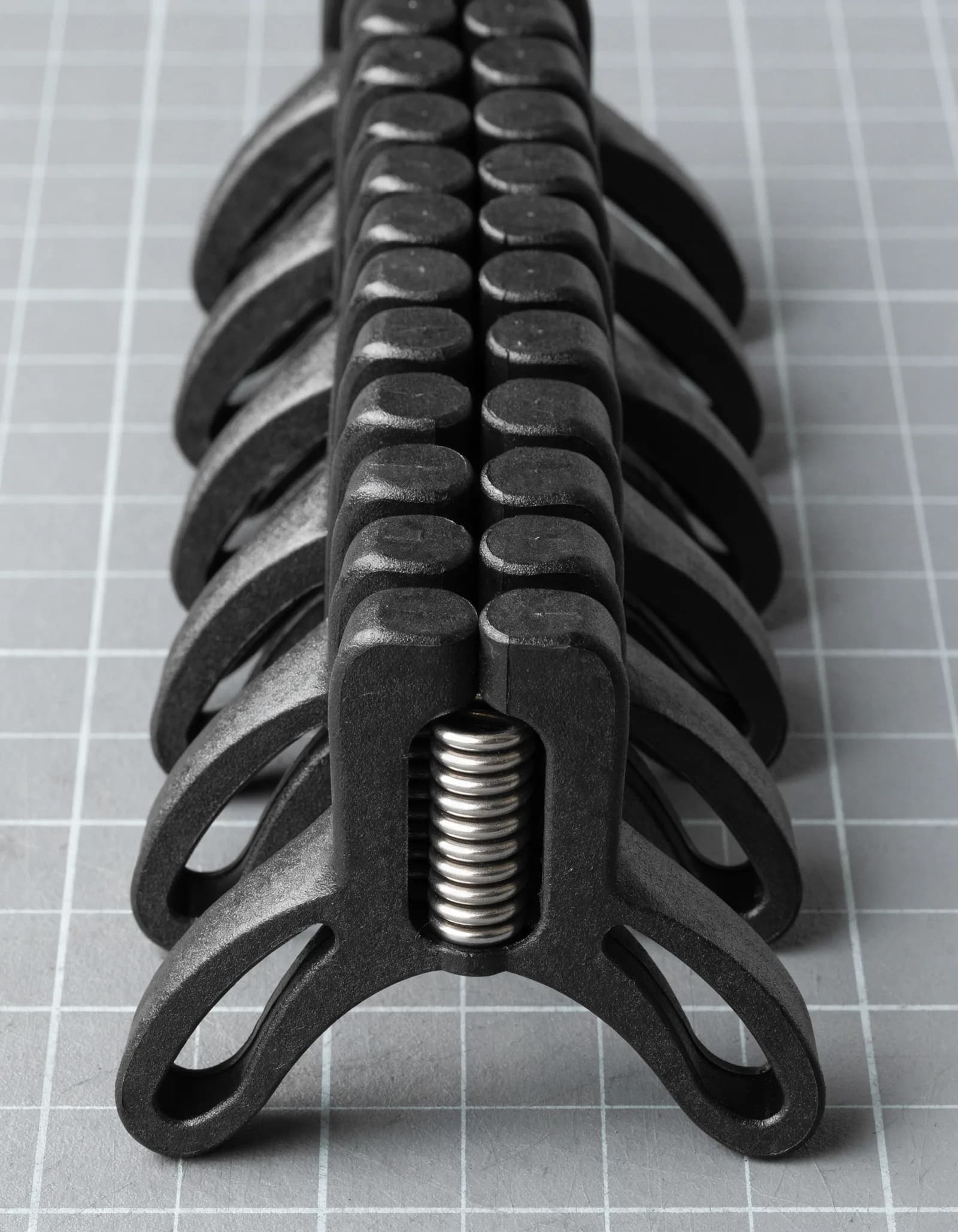 Spring Clamps — Micro clamps, 25 mm jaw, set of 10
